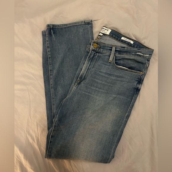 Frame Denim Le High Straight Size 32 - Picture 3 of 5